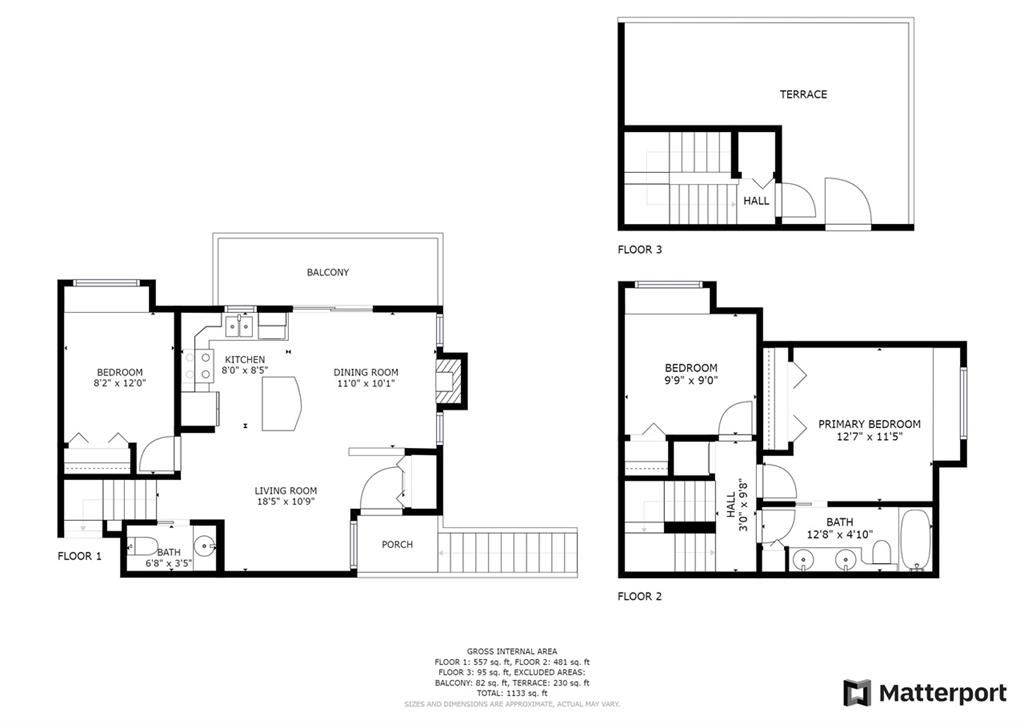 Floor plan for 17–7488 Southwynde Avenue